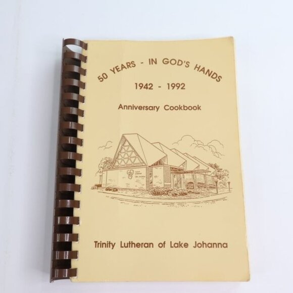 Vintage Cookbook Trinity Lutheran Lake Johana Church St Paul MN Midwest Recipes - Picture 1 of 9